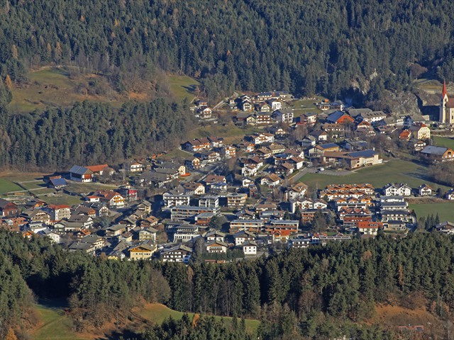 Dorfkern von Kiens (BZ) Südtirol